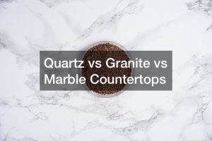 marble countertops